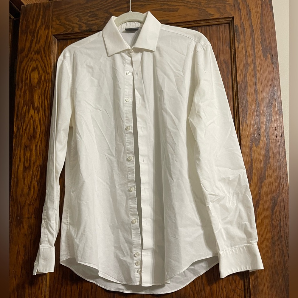 Kenneth Cole Crisp White Dress Shirt